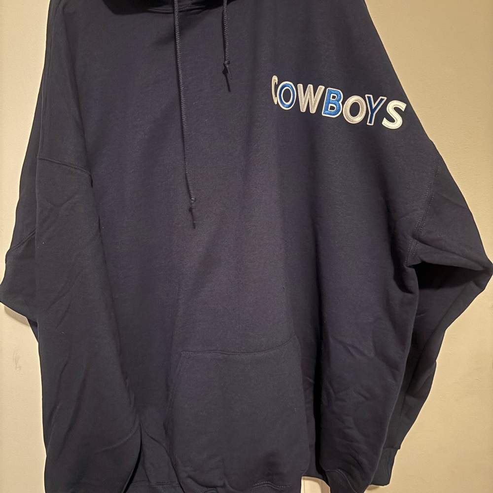 Cowboys Navy Blue Hoodie
